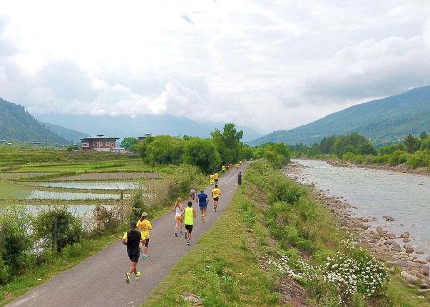 bhutan marathon tours